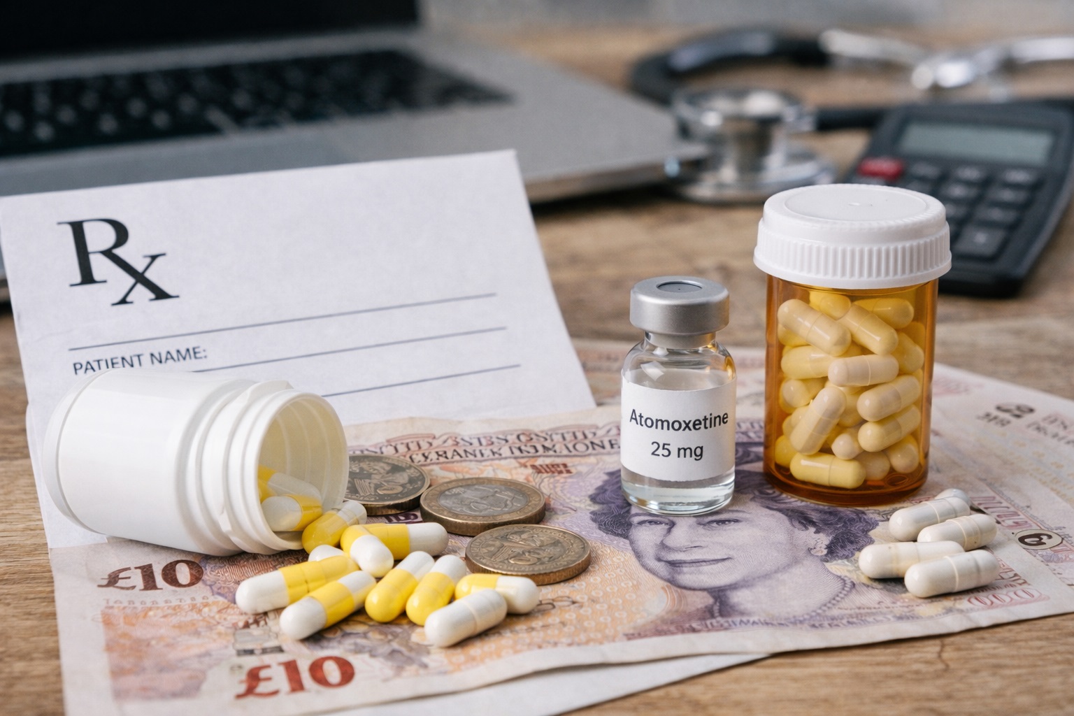 Atomoxetine Cost in the UK: Full Price Guide Without Insurance