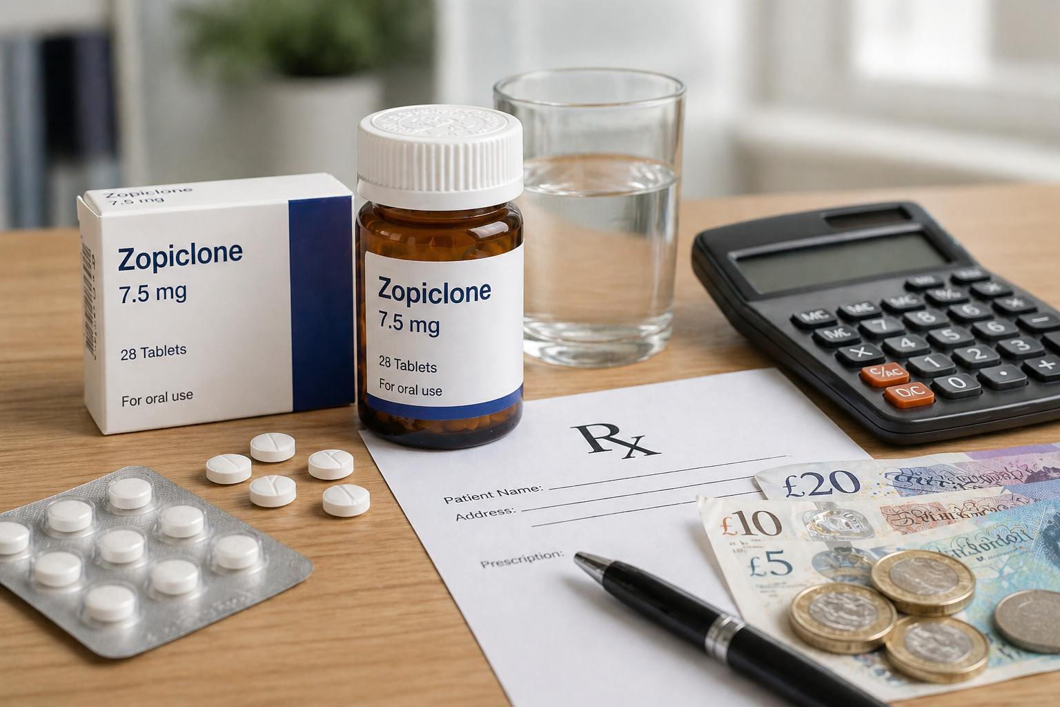 Zopiclone Cost Without Insurance in the UK: A Complete Pricing Guide